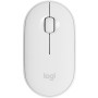 Mouse mouse logitech pebble m350 óptico sem fio sem fio 1000 dpi branco