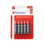 Pilhas AAA LR03 Alcalinas 1.5V 1300mAh Verbatim 49874 10un
