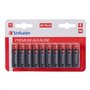 Pilhas AA LR6 Alcalinas 1.5V 2900mAh Verbatim 49877 20un