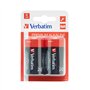 Pilhas LR20 / D Alcalinas 1.5V 18000mAh Verbatim 49923 2un