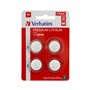 Pilhas CR2016 Lithium 3V 80mAh Verbatim 49531 4un