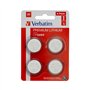 Pilhas CR2450 Lithium 3V 500mAh Verbatim 49535 4un