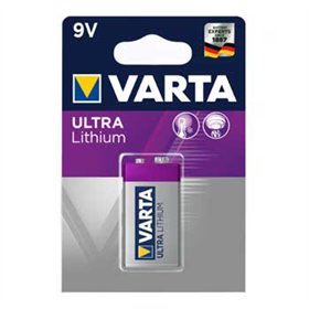 Pilhas 6LR61 Lithium Profissional Varta 9V 1200mAh 1un