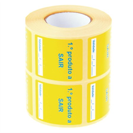 Etiquetas Pré-impressas 1º Produto 40x45mm 2x5001000un