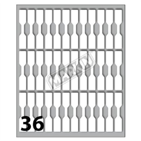 Etiquetas Jóias 46x8mm 10Fls Cod 30 Markin 360un