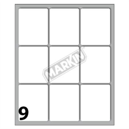 Etiquetas 046x037mm 10Fls A5 Cod 35 Markin 90un