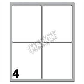 Etiquetas 070x056mm 10Fls A5 Cod 47 Markin 40un