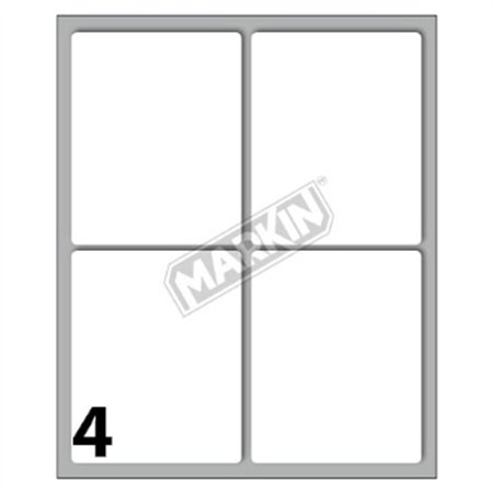Etiquetas 070x056mm 10Fls A5 Cod 47 Markin 40un