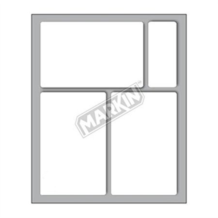 Etiquetas 083x053mm 10Fls Cod 49 Markin 30un