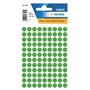 Etiquetas Redondas 08mm Verde Escuro Herma1835 540un