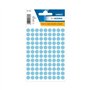 Etiquetas Redondas 08mm Azul Claro Herma1843 540un