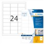 Etiquetas 063,5x033,9mm 10Fls Intempéries Herma 240un