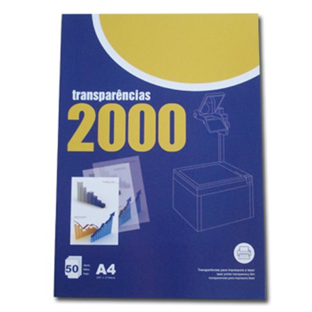 Transparências Laser/Copier A4 50Fls