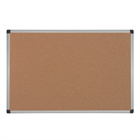 Quadro Cortiça Moldura Alumínio 60x90cm CA031170