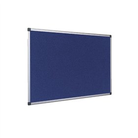 Quadro Feltro Moldura Alumínio 90x120cm Azul FA0543170