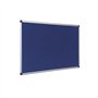 Quadro Feltro Moldura Alumínio 90x120cm Azul FA0543170