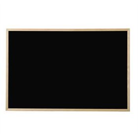 Quadro de Giz Preto Moldura Madeira 40x30cm
