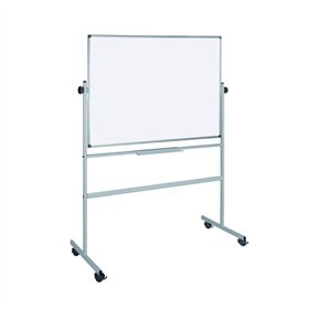 Quadro Branco 120x90cm Dupla Face Cerâmica Magnético