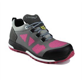 Sapatos Segurança Tam 39 Baixo S3 HRO SRC Leia Cinza/Rosa
