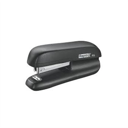Agrafador Mini Nº10 10 Folhas Rapid F5 Preto