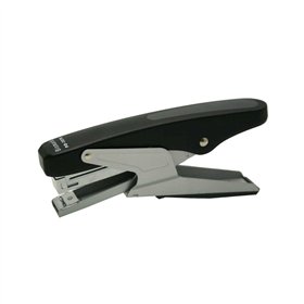 Agrafador Alicate 24/6 12 Folhas Metálico Preto