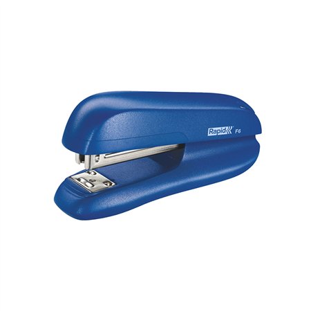 Agrafador 24/6 20 Folhas Rapid F6 Azul
