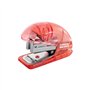 Agrafador 24/6 10 Folhas Rapid F4 Translúcido Coral