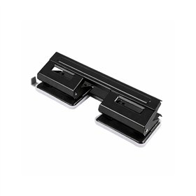 Furador 4 Furos 10 Folhas Eagle com guia Preto