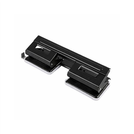 Furador 4 Furos 10 Folhas Eagle com guia Preto