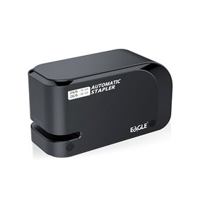 Agrafador Elétrico 24/6 20 Folhas Eagle Preto