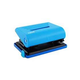 Furador 12 Folhas Eagle Neon Color com Guia Azul
