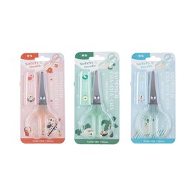 Tesoura 12cm Summer c/ Proteção Cores Sortidas 1un