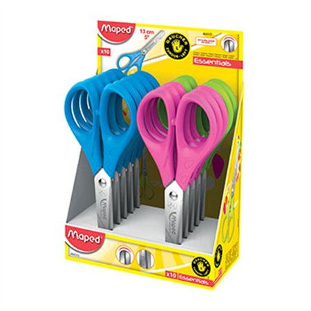 Tesoura 13cm Maped Pontas Redondas para Esquerdinos 1un