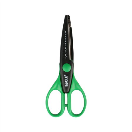 Tesoura 16cm Eagle Lamina Zig-Zag