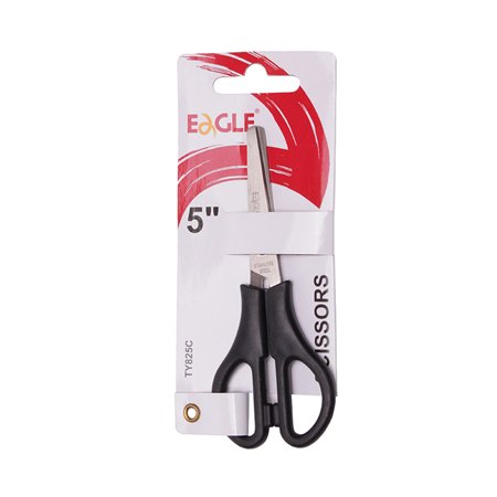 Tesoura 13cm Eagle Preto