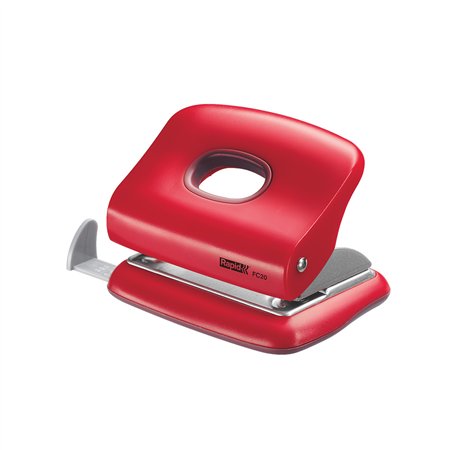 Furador 20 Folhas Rapid FC20 Fashion Vermelho