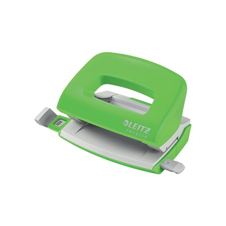 Furador 10 Folhas Leitz Recycle Verde