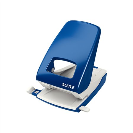 Furador 40 Folhas Leitz 5138 4mm c/Regua Azul