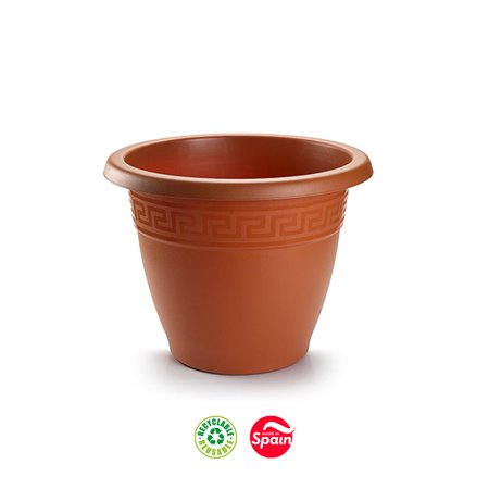 Vaso Redondo 25cm Terracota