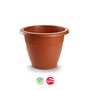 Vaso Redondo 25cm Terracota