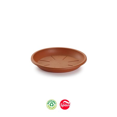 Prato para Vaso 16cm Terracota