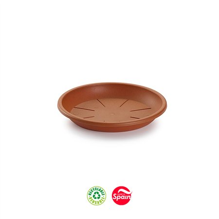 Prato para Vaso 20cm Terracota