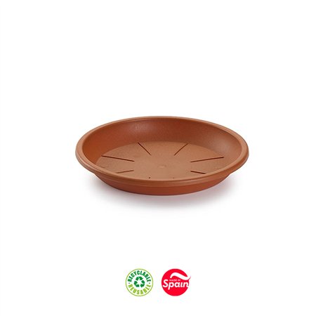 Prato para Vaso 24cm Terracota