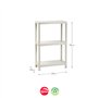 Estante 3 Prateleiras Stack 30x60x95cm Bege