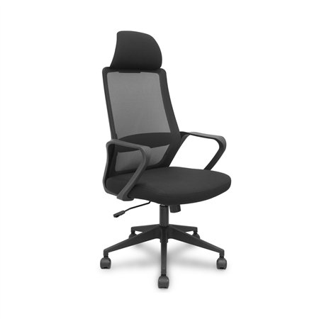 Cadeira Direção Giratória Pro534 Tecido Preto