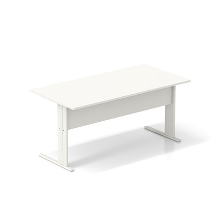 Secretária com Avental Medusa 1200x800x750 Branco