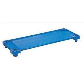 Catre (Cama) Empilhável 133x57x15cm Azul 1un