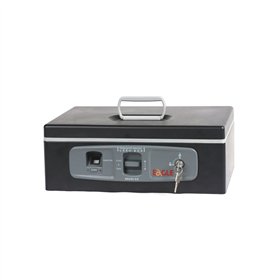 Cofre Eletrónico Finger Print Eagle 375x270x140mm Preto