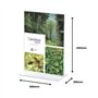 Expositor Mesa 100x300x430mm A3 em T Vertical