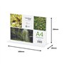 Expositor Mesa 085x300x215mm A4 em T Horizontal